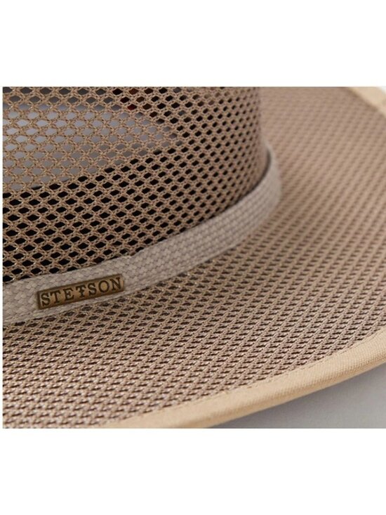 Stetson Grand Canyon Mesh Safari Hat STETSON COOL SOAKALBLE MESH HAT main image 8